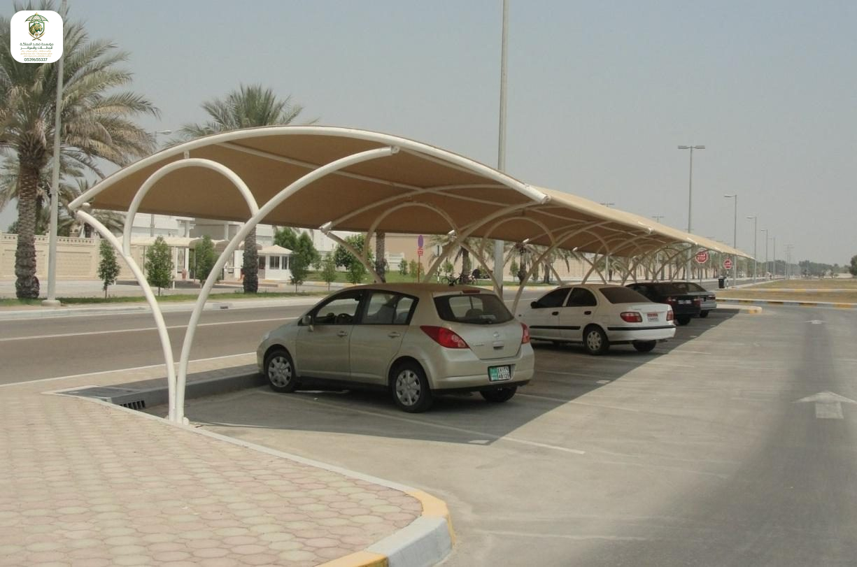 مؤسسة فهد المملكة للمظلات والسواتر لتركيب أحدث مظلات السيارات بالدمام