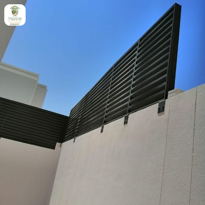 تركيب سواتر حديد مجدول او شرائح بالدمام