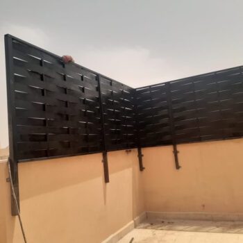 تركيب سواتر حديد مجدول او شرائح بالدمام