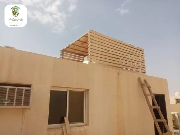 تركيب مظلات خزانات المياه