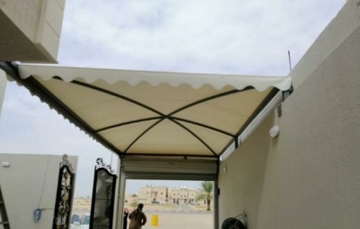 مظلات أبواب مداخل بيوت الدمام